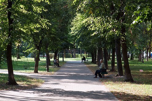 Куреневский парк в Киеве