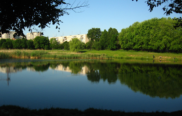 Park Orekhovyi hai in Lviv