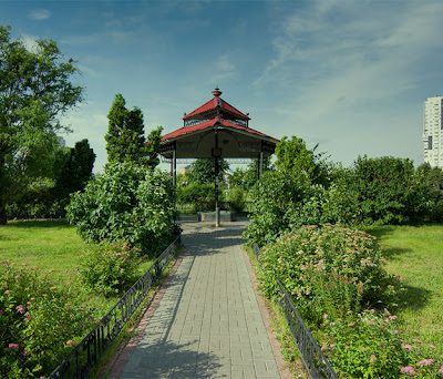 Парк Позняки в Киеве