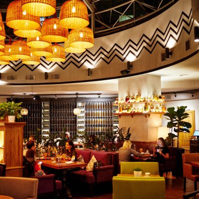 Restaurant hruzynskoi cuisine Baklazhan in Kyiv