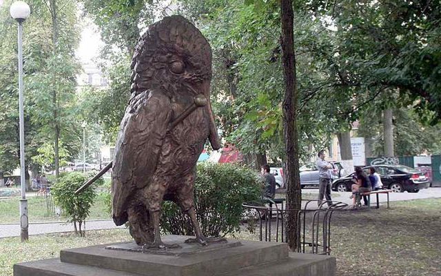 Square Kyevskykh yntellyhentov in Kyiv