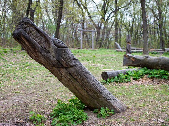 Лысая гора Лесопарк в Киеве