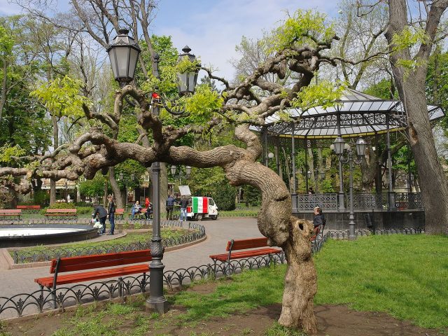 Парк Городской сад в Одессе