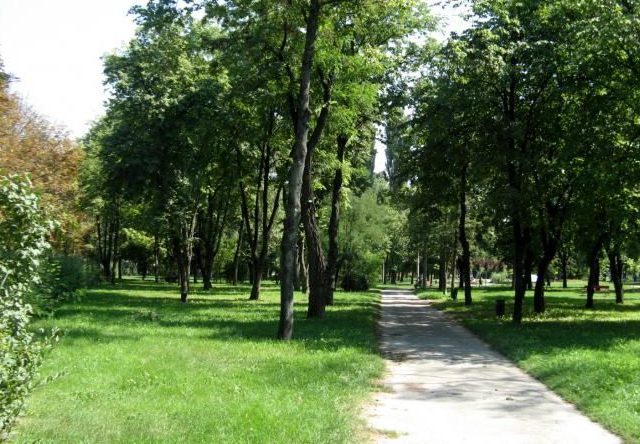 Парк имени генерала Потапова в Киеве
