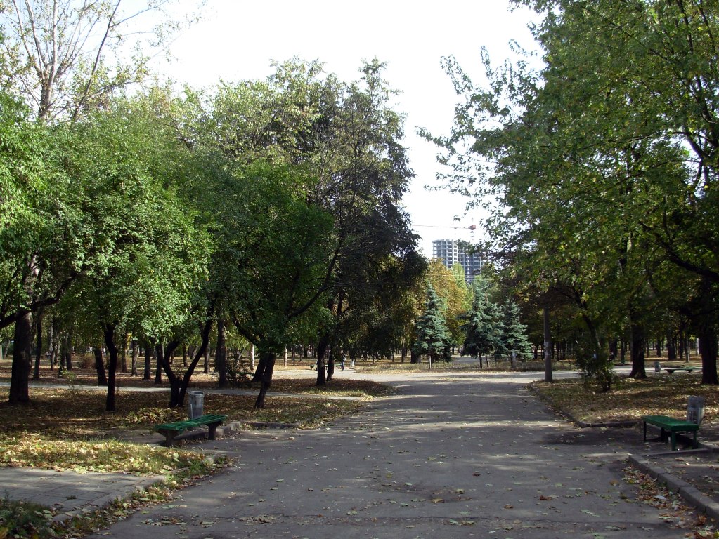 Парк имени генерала Потапова в Киеве