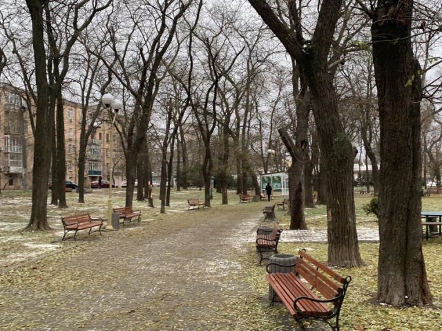 Парк Мечниковский сквер в Одессе