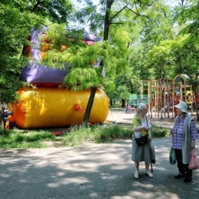Парк Мечниковский сквер в Одессе