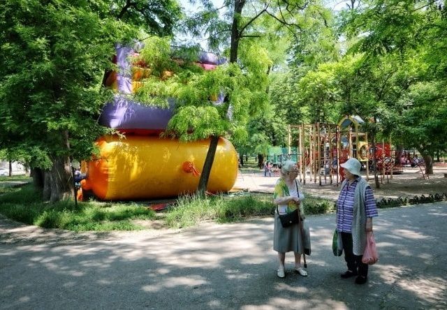 Парк Мечниковский сквер в Одессе