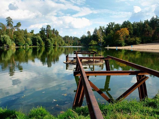 Парк Пуща-Водица в Киеве