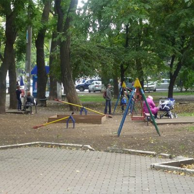 Парк Старобазарный сквер в Одессе