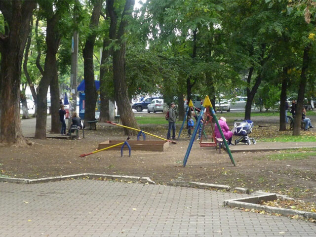 Парк Старобазарный сквер в Одессе