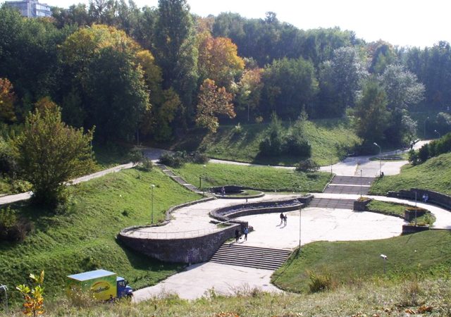 Соломенский лесопарк в Киеве