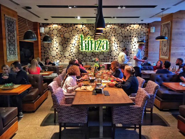 Грузинский ресторан Kinza (Кинза) в ТЦ City Center в Одессе