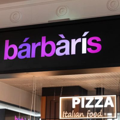 Cafe Barbaris (Barbarys) v TRTs Dafy in Kharkiv