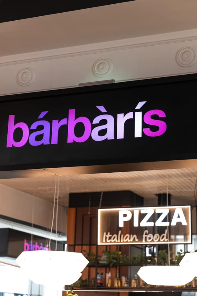 Cafe Barbaris (Barbarys) v TRTs Dafy in Kharkiv