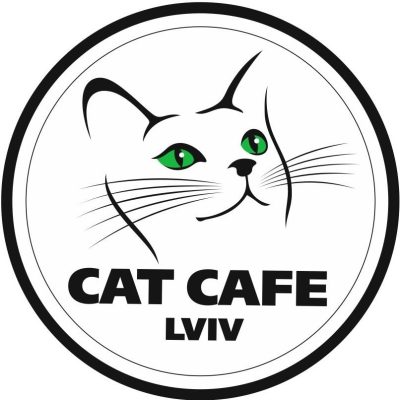 Логотип: Кафе Cat Cafe (Кэт Кафе) во Львове