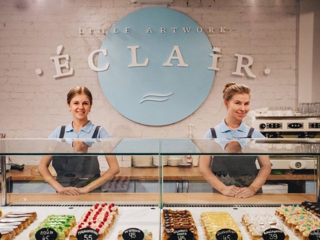 Кафе-эклерная Art Eclair в Киеве