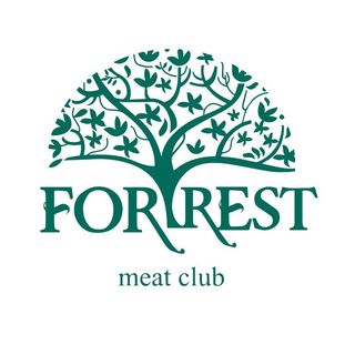 Логотип: Ресторан ForRest Meat Club во Львове