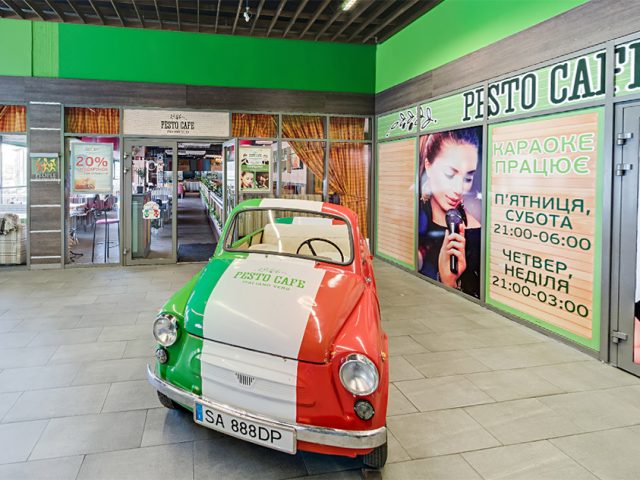 Ресторан Pesto Cafe (Песто Кафе) на Лобановского в Киеве