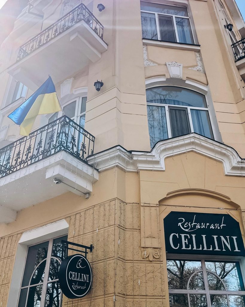 Ресторан Cellini (Челлини) в Одессе