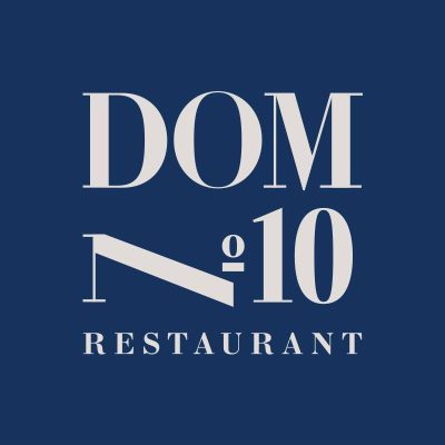 Логотип: РЕСТОРАН DOM №10 В КИЕВЕ