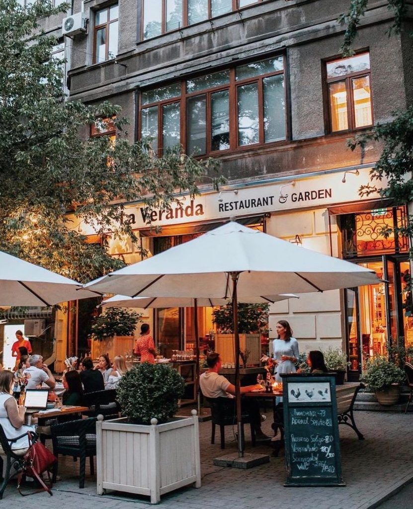 Restaurant La Veranda (La Veranda) in Kyiv