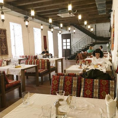 Restaurant Musafyr on Bohdana Khmelnytskoho in Kyiv