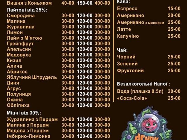 Бар Drunk Cherry Bar | Оболонський просп., 26