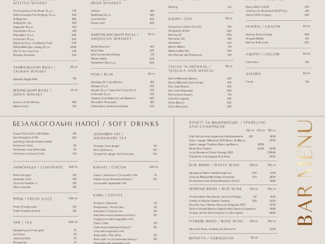 Бар Kimberli | вул. Князів Острозьких, 8к30