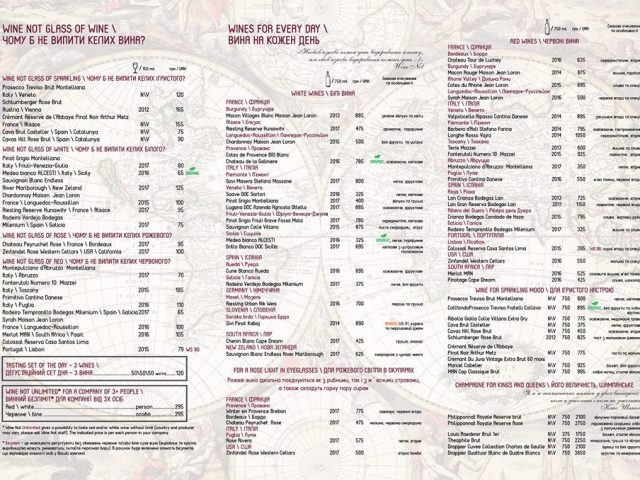 Bar Wine Not | Kyiv