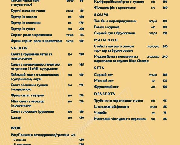 Бар Zmist | вул. Євгена Чикаленка, 28/10