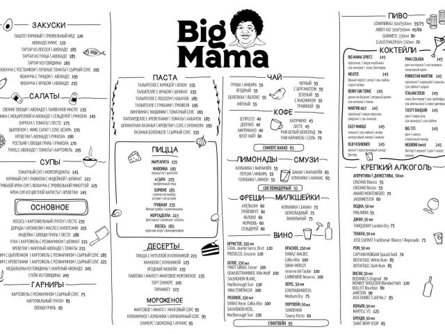 Кафе Big Mama | пл. Шевченка