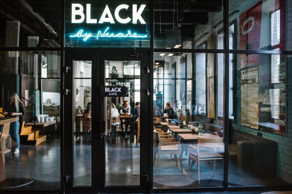 Кафе Black Nuare | вул. Катерини Гандзюк, 1