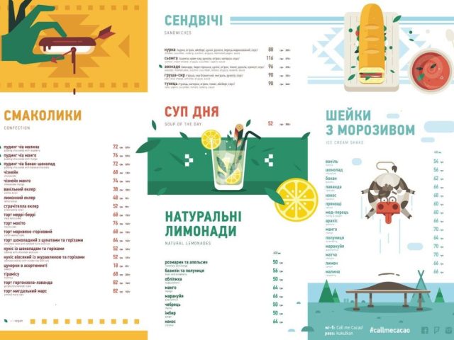 Кафе Call Me Cacao! | вул. Євгена Чикаленка, 11-А