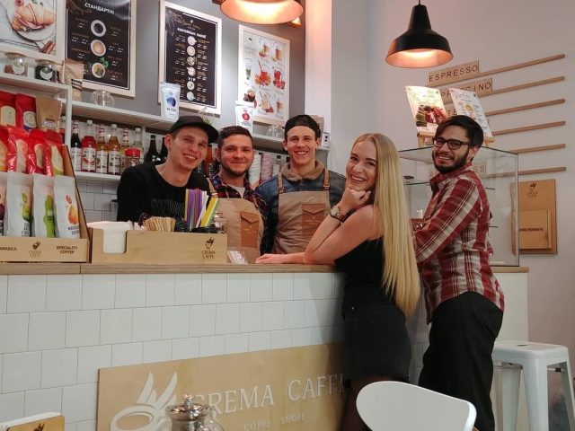 Кафе Crema Caffee | ул. Елены Пчёлки