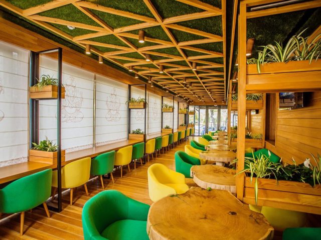 Cafe Green Food Cafe | Kosmichna St, 14