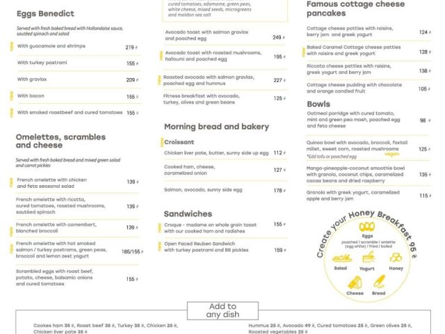 Cafe Honey | Yaroslaviv Val St, 20