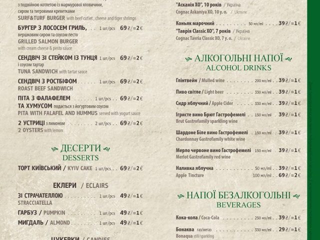 Кафе Канапка | Андріївський узвіз, 30