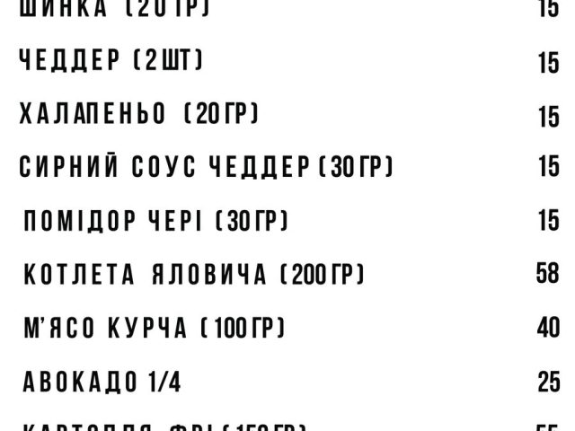 Кафе Цукор Black | проїзд Крива Липа, 3а