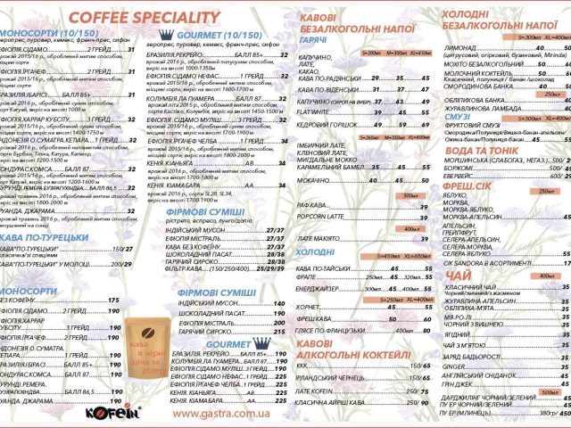 Cafe KOFEiN | Nauky Ave