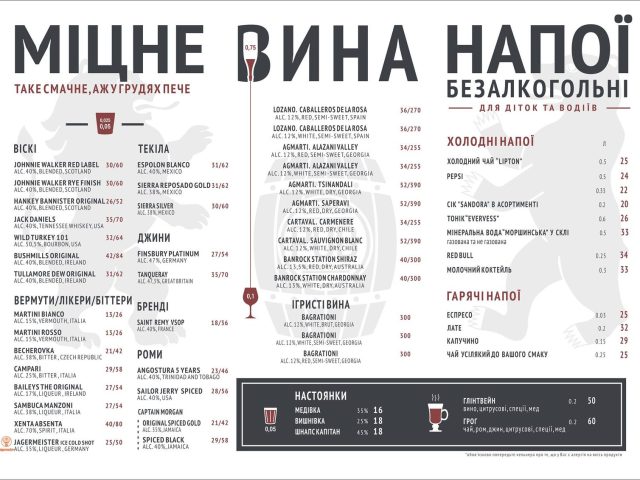 Паб Bierlin.Lemberg | вул. Мирослава Скорика, 18