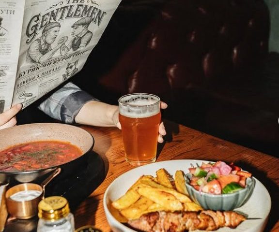 Паб The Gentlemen Pub | ул. Сечевых Стрельцов, 11