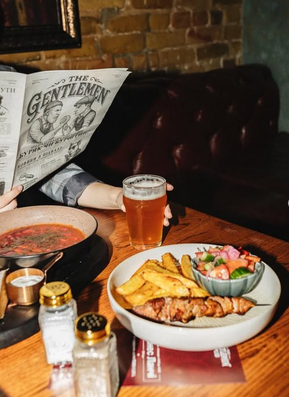 Паб The Gentlemen Pub | ул. Сечевых Стрельцов, 11