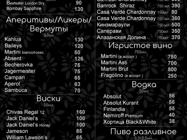 Restaurant Allenby | Odesa