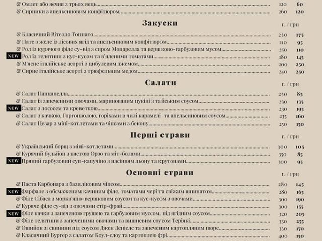 Ресторан Букет Côtelette | вул. Мрії, 16-Є
