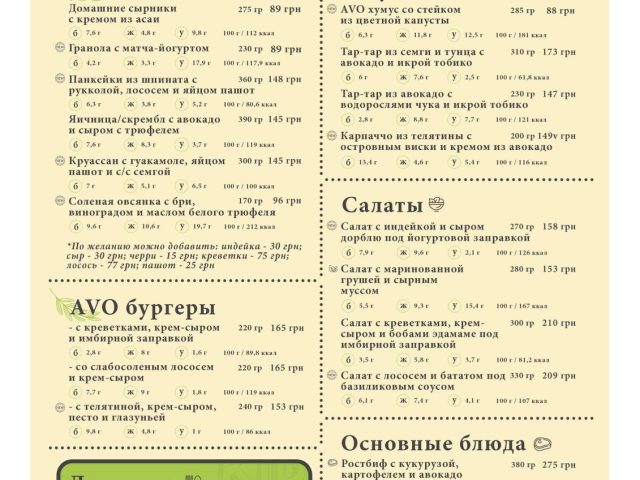 Restaurant Live.Love. Avocado Kharkiv | Sumska St, 59
