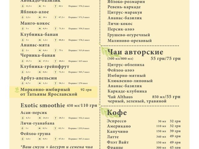 Restaurant Live.Love. Avocado Kharkiv | Sumska St, 59