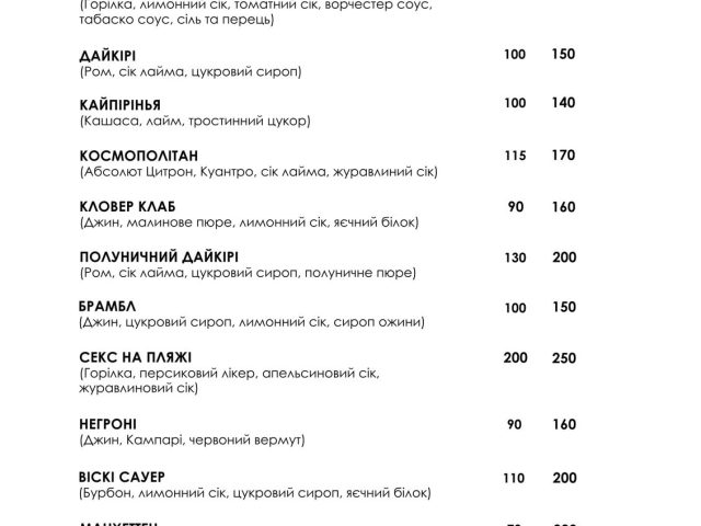 Restaurant Park Kitchen | Kyiv