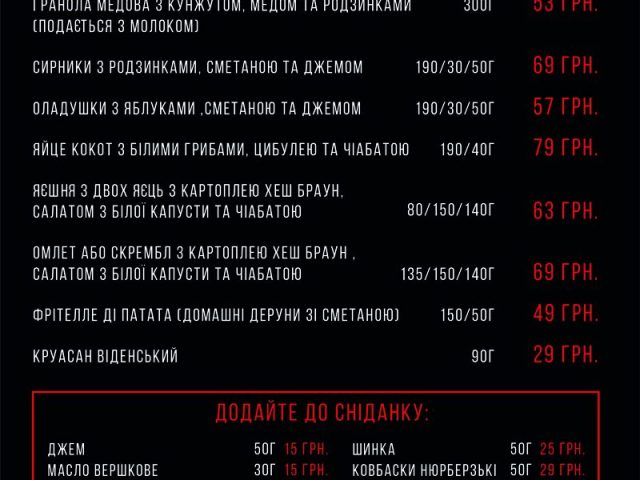 Ресторан Perfetto | Мокра вул., 16-А