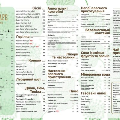Ресторан Pesto Cafe | просп. Европейского Союза, 58